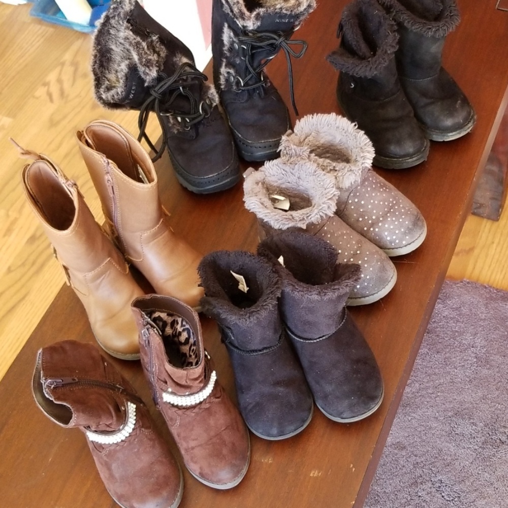 Toddler size 7 girls boots